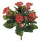 Allstate Kalanchoe Artificial Floral Bush Spray - 13.5" - Flame Red and Green